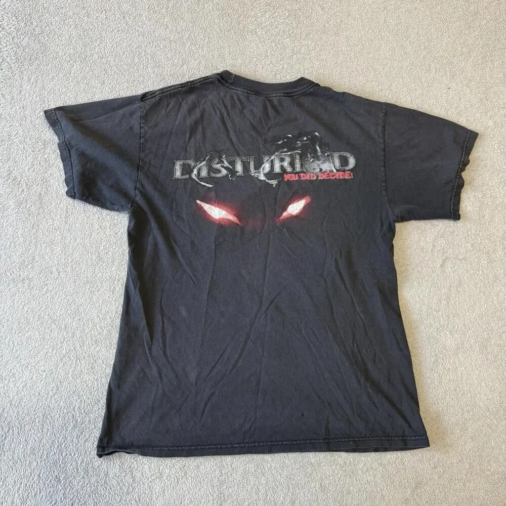 Vintage Disturbed Band T-Shirt Size M Men’s - Picture 5 of 9